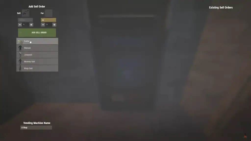 Rust Vending Machine How to Use