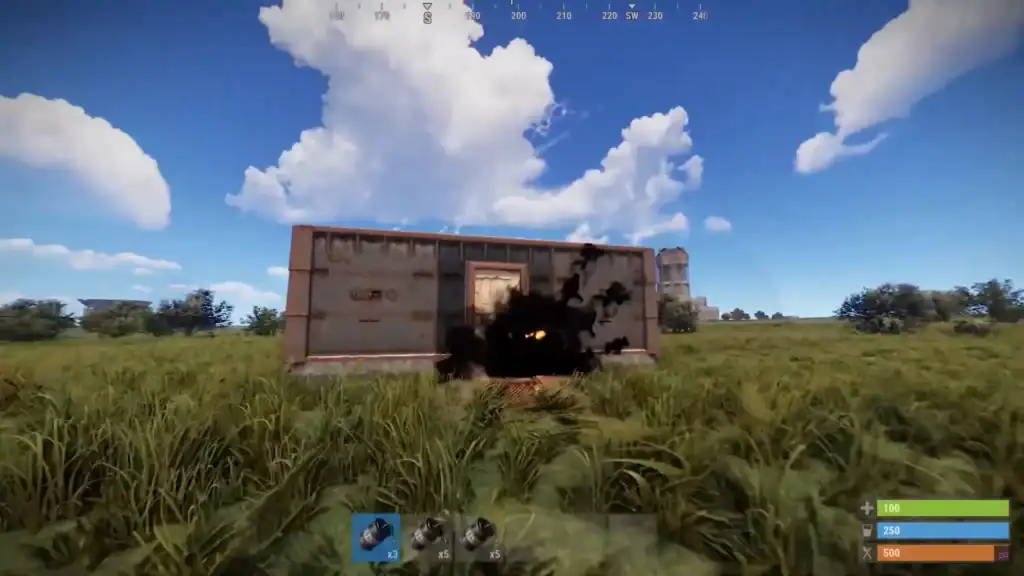 Rust explosives recipe