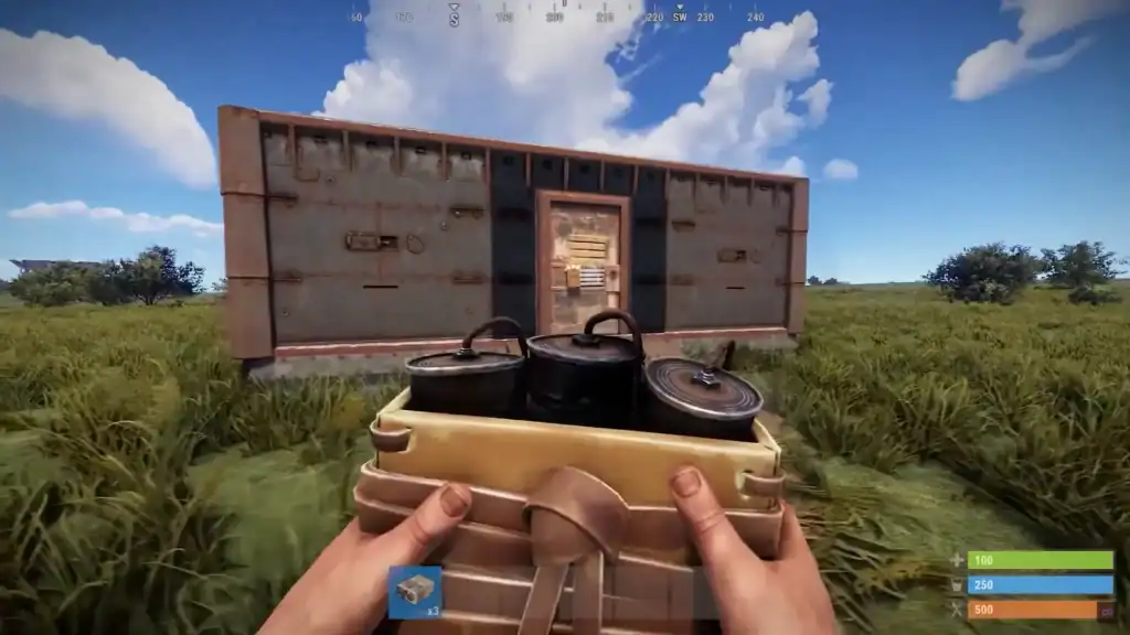Rust explosives recipe