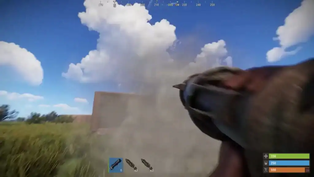 Rust explosives