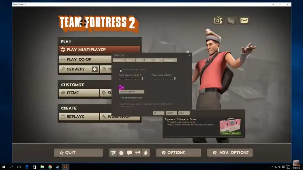 TF2 Enable Voice Chat