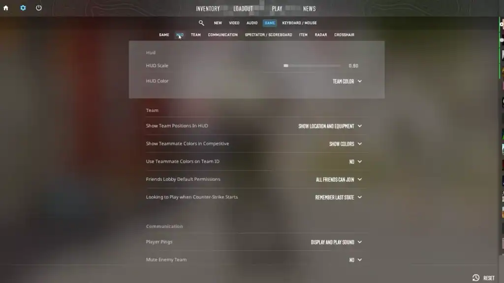 CS2 HUD Command