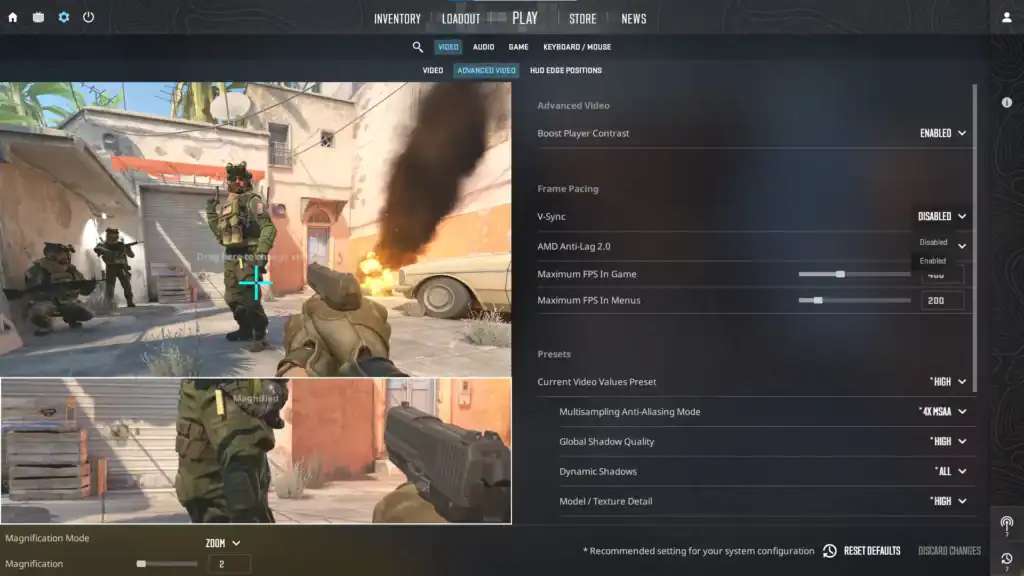 CS2 Screen Tearing Fix - 1