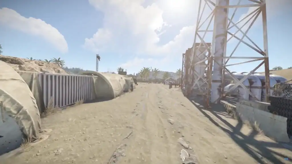 Abandoned Military Base in Rust - 1