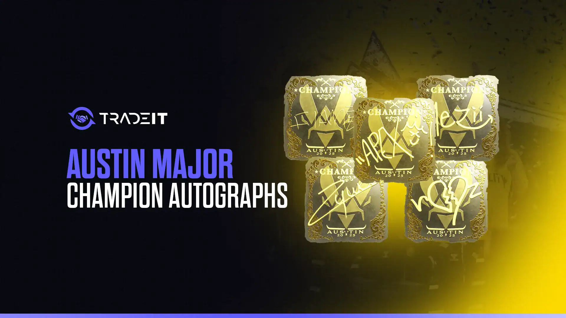 Discover the 20 autographs that you can find by opening the Austin 2025 Champions Autograph Capsule. They all look glorious!