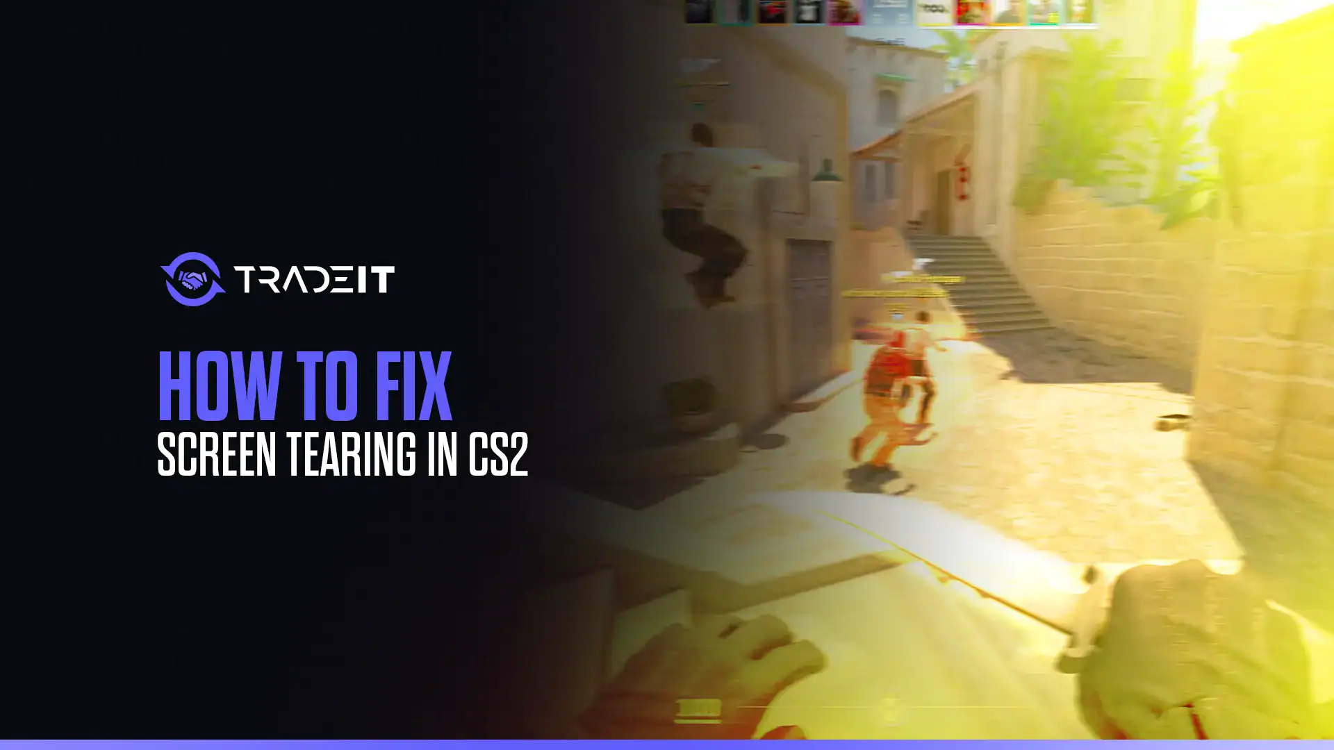 Learn how to fix screen tearing in CS2. This problem can be very annoying but the solution is surprisingly simple.