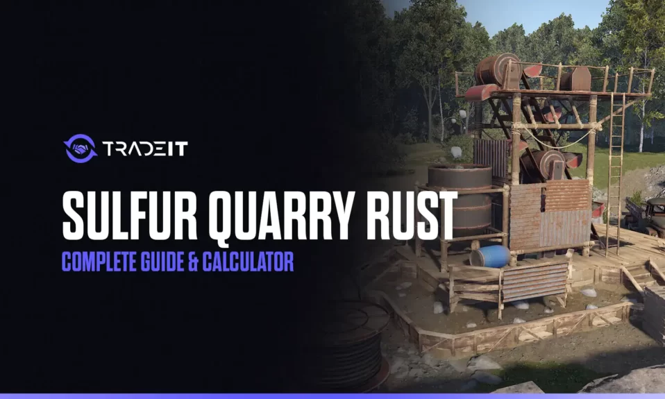 Learn all you need to know about the Sulfur Quarry in Rust. Understanding this part of the game is crucial if you want to succeed.