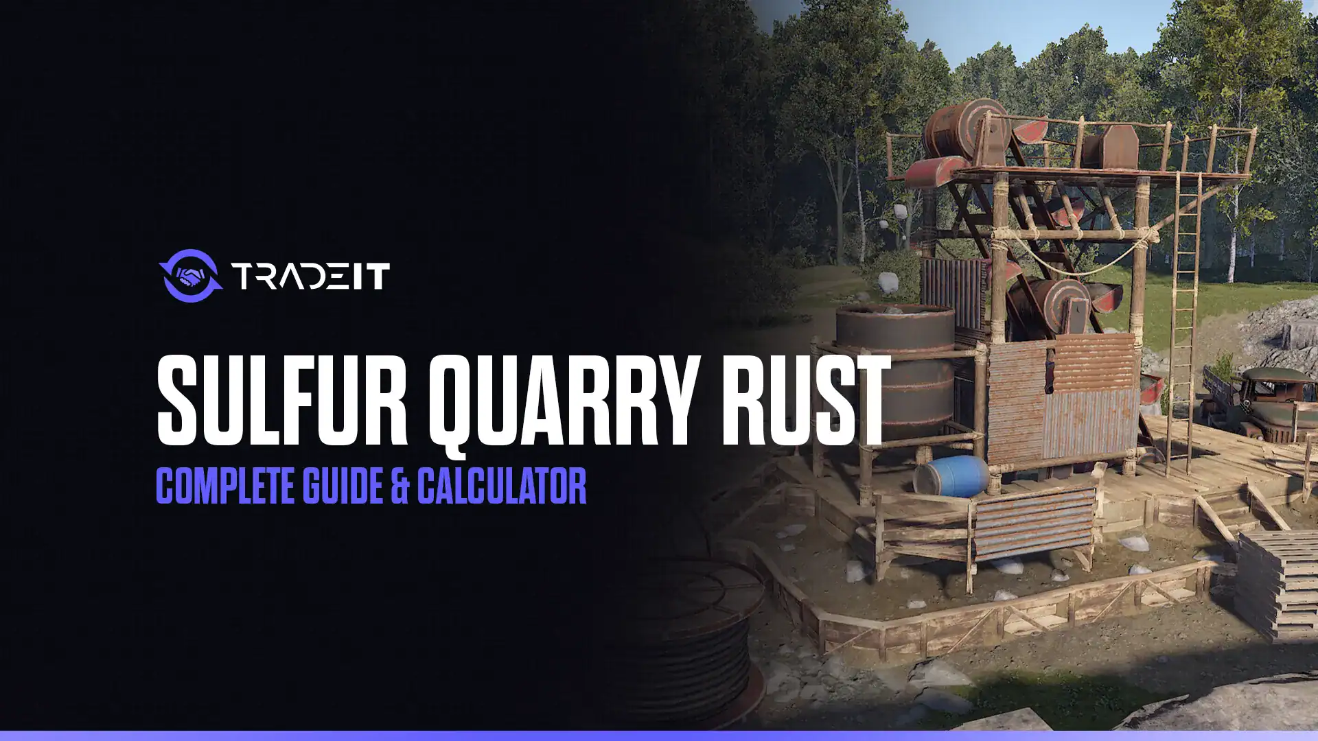 Learn all you need to know about the Sulfur Quarry in Rust. Understanding this part of the game is crucial if you want to succeed.