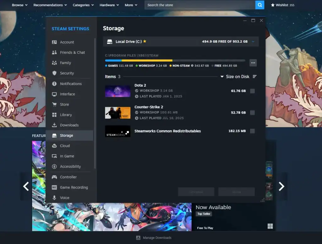 How to Move Steam Games to Another Drive  Tradeit.gg Blog | CS2, CS:GO, Rust, TF2 & Dota 2 How to Move Steam Games to Another Drive