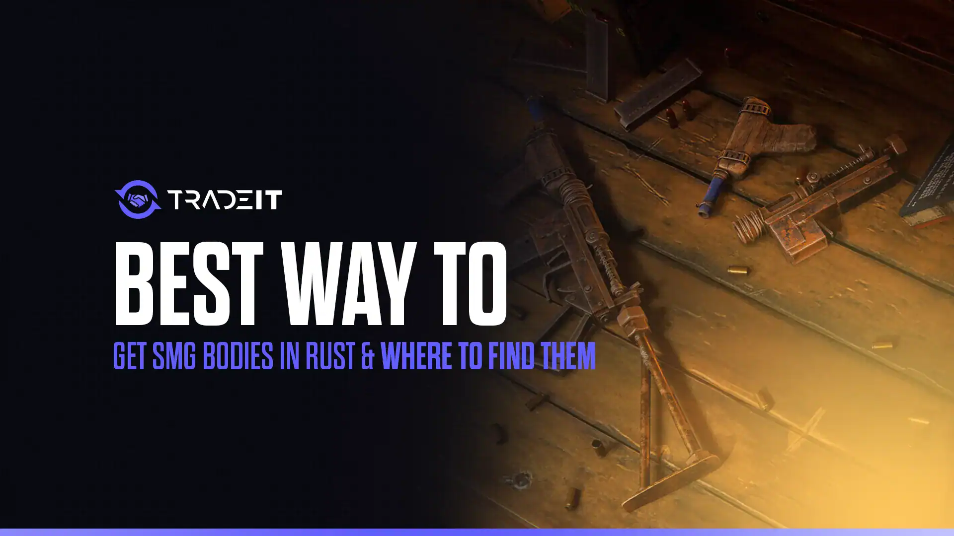 Learn the best way to get SMG bodies in Rust. This method will greatly accelerate your ability to arm yourself and survive.