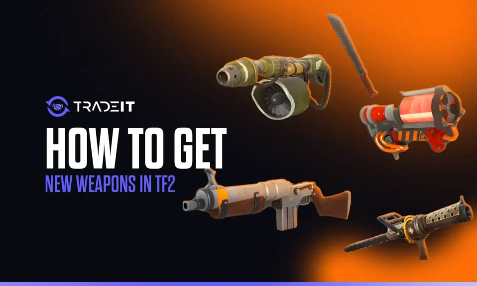 Learn how to get new weapons in TF2. The game is a lot more fun when you know how to make progress in this key department.