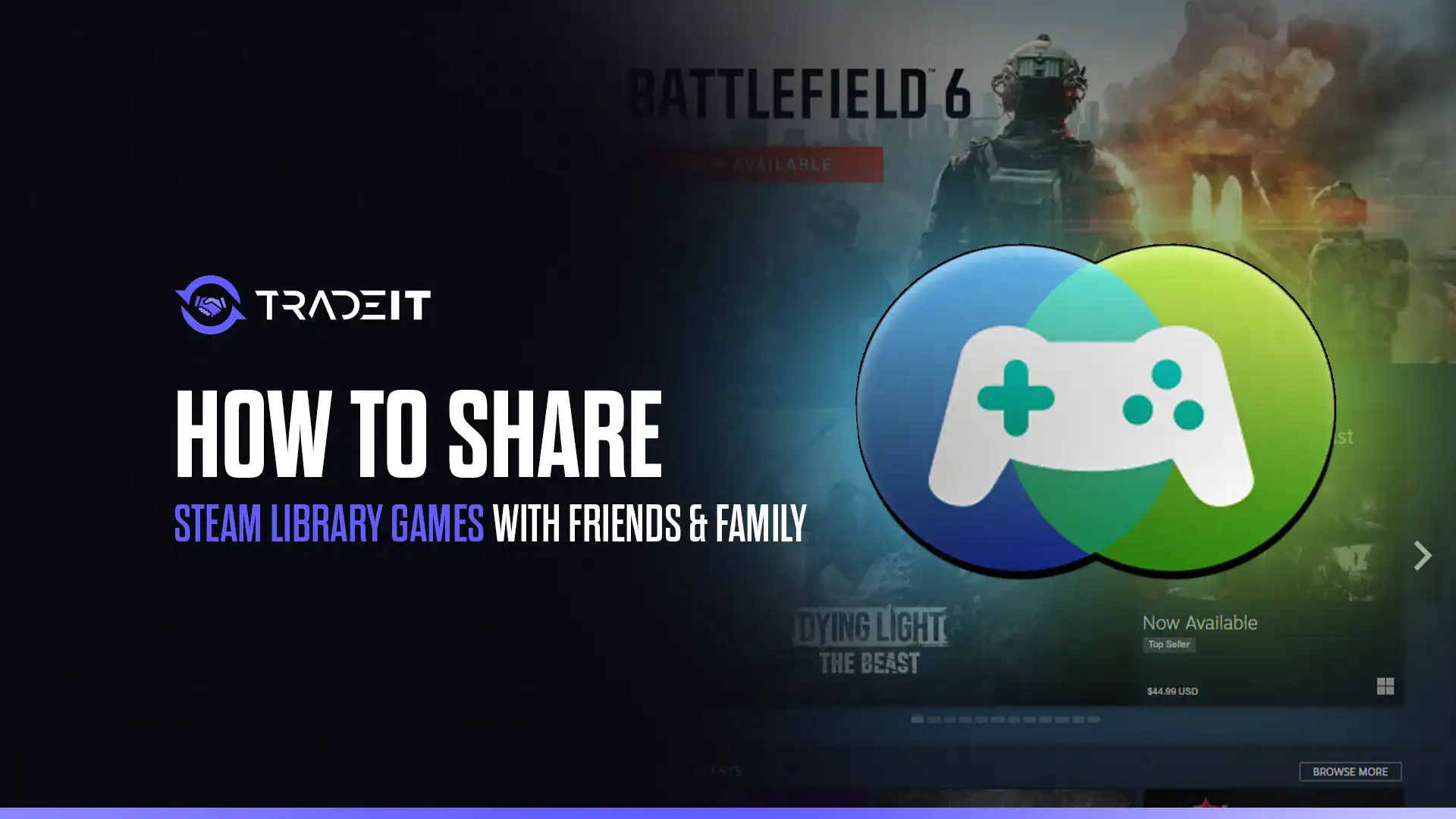 Learn how to share Steam library games with friends and family. This knowledge could save you hundreds of dollars per year.