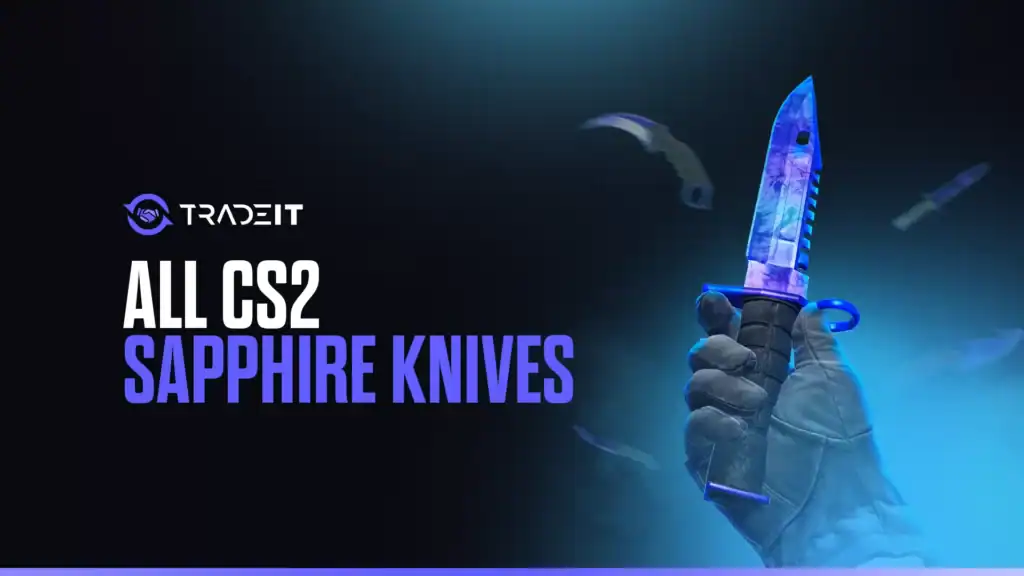 Discover all CS2 Sapphire knives. This guide presents 14 carefully chosen Sapphire knife skins that you can add to your prestigious collection.