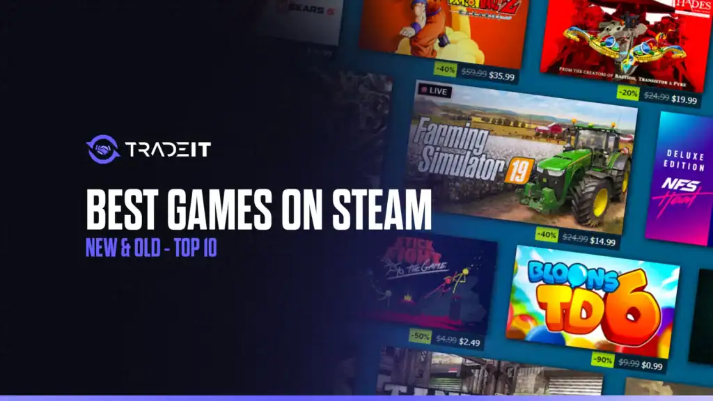 Discover the best games on Steam, new and old. This top 10 will give you a clear idea of what you can find on the world's best gaming platform.