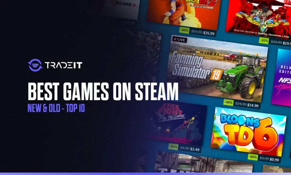 Discover the best games on Steam, new and old. This top 10 will give you a clear idea of what you can find on the world's best gaming platform.