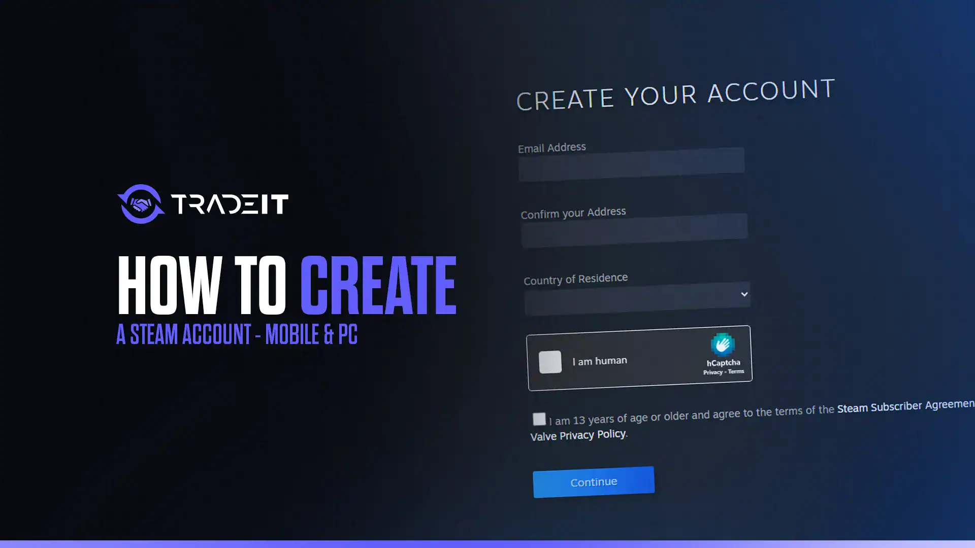 Learn how to create a Steam account on PC or mobile. This platform has more than 120 million users. If you're a gamer, you need to be on it!