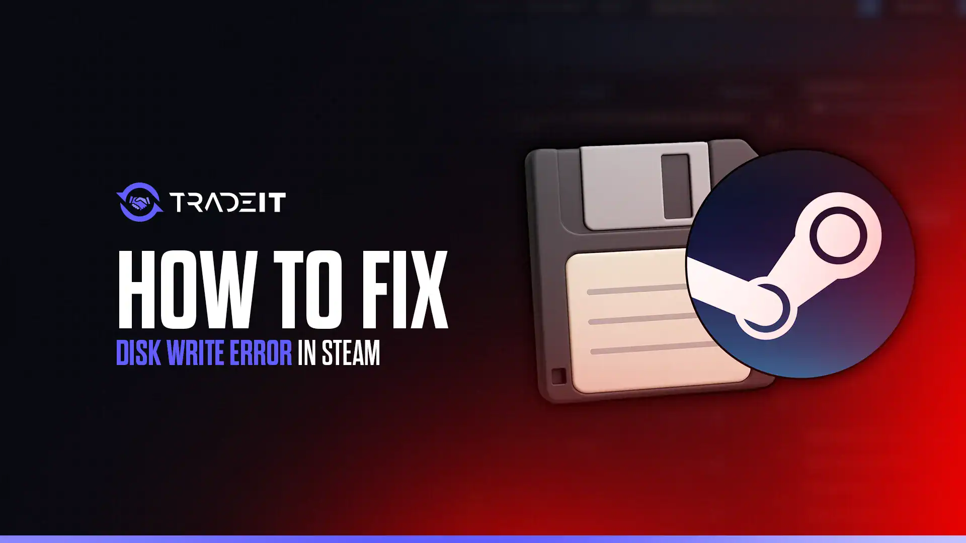 Learn how to fix the disk write error in Steam. This can be a very annoying error but the solution is relatively easy to implement.