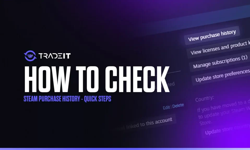 Learn how to check Steam purchase history. Every now and then, you will want to know how much money you're spending on your favorite games and DLCs.