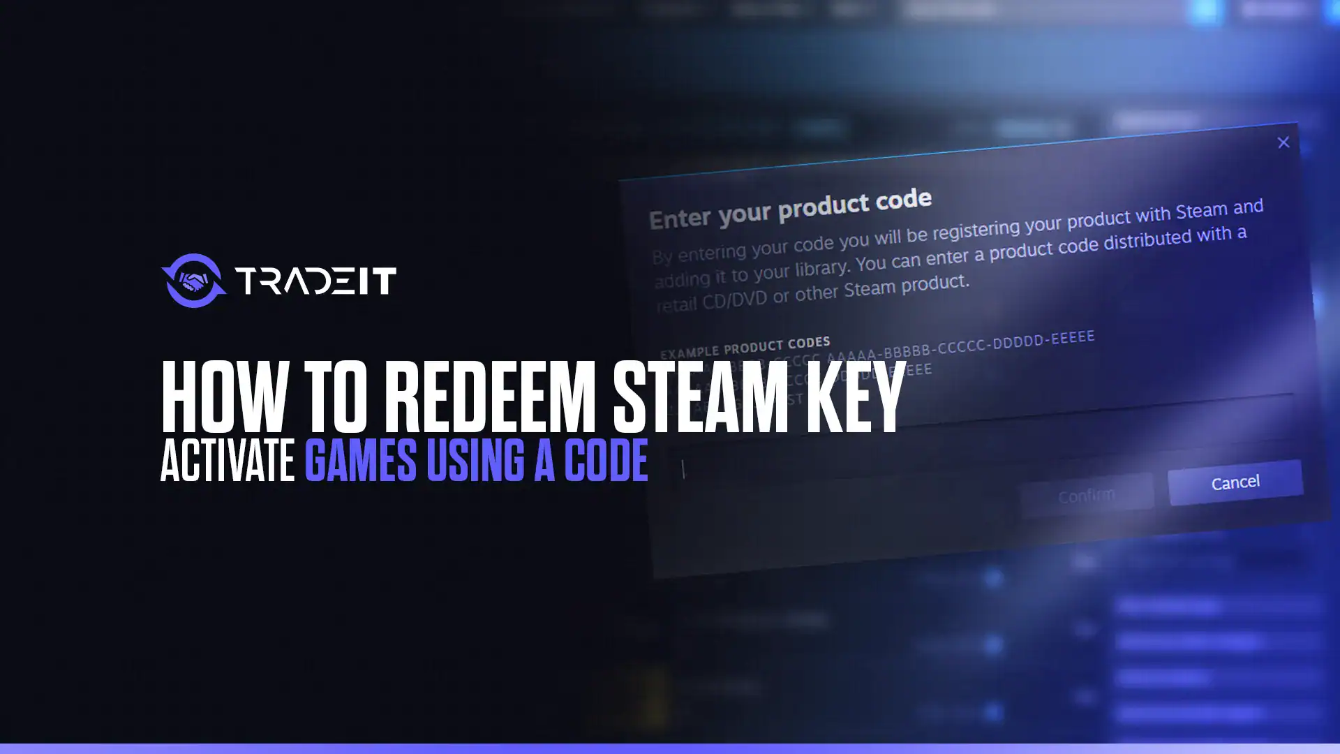Learn how to redeem a Steam key. Knowing how to activate games using a code is very valuable if you use external sites to expand your Steam game library.