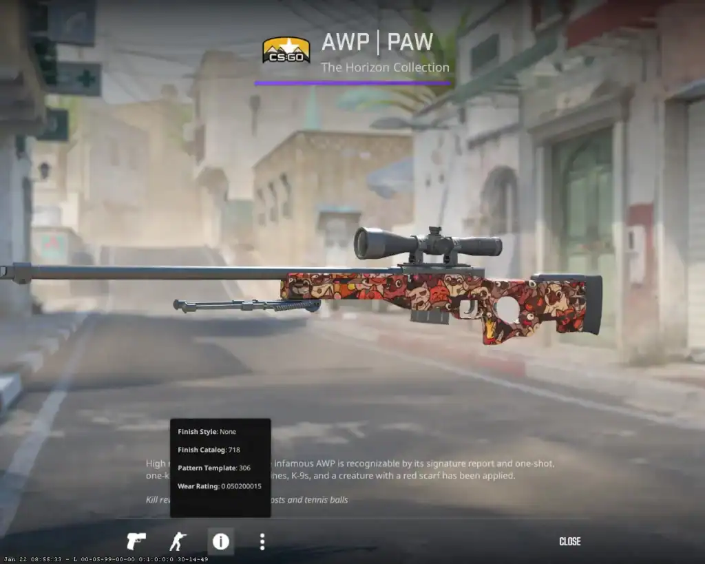 All AWP Paw Patterns in CS2