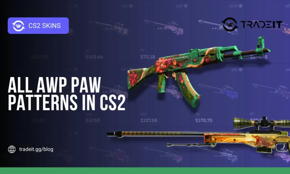 All AWP Paw Patterns in CS2
