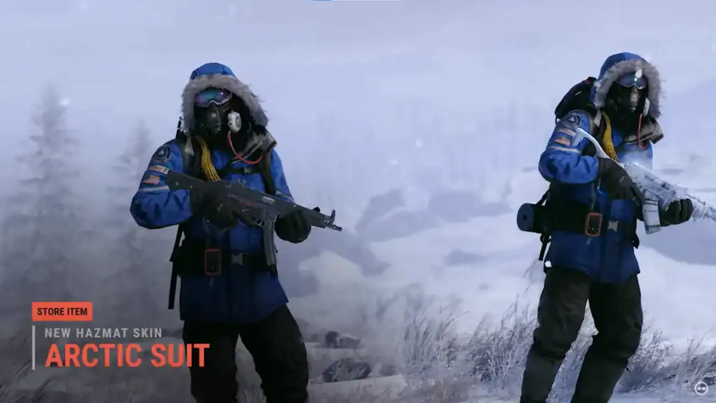 Arctic Hazmat Suit in Rust