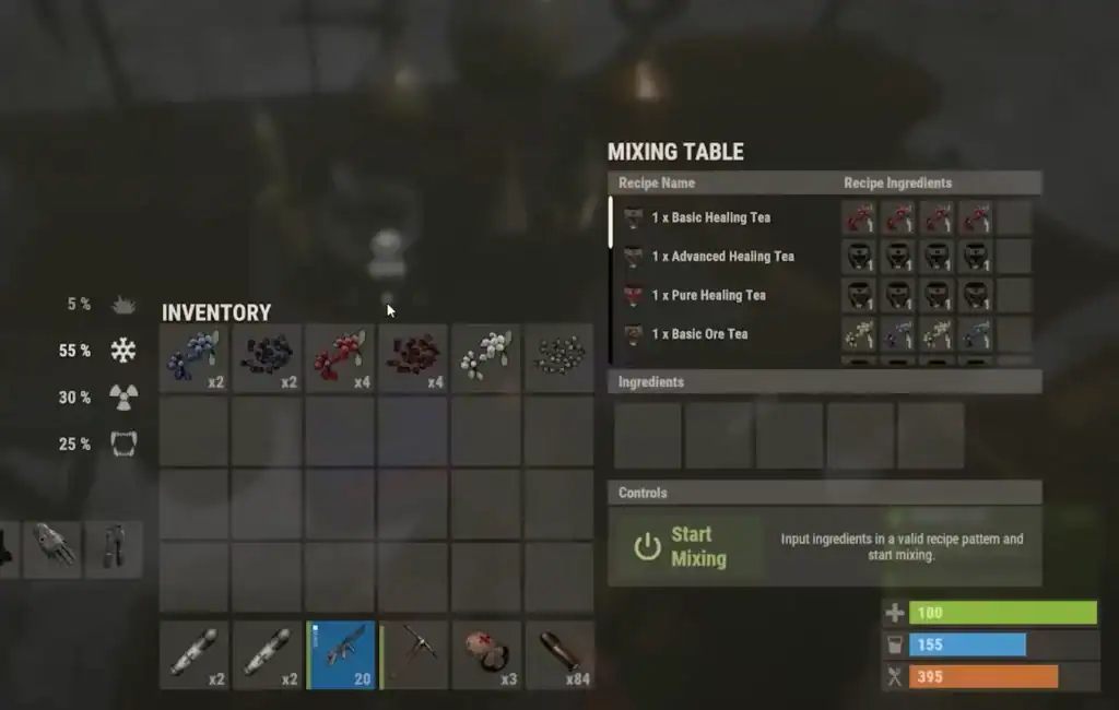 Pure Ore Tea in Rust