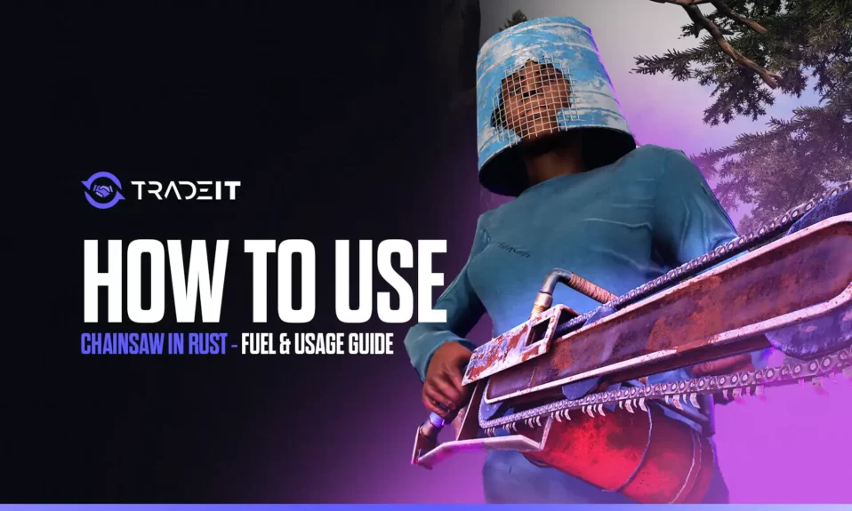 Learn how to use a chainsaw in Rust. This is one of the most important items in the game, so it's essential to understand it well.