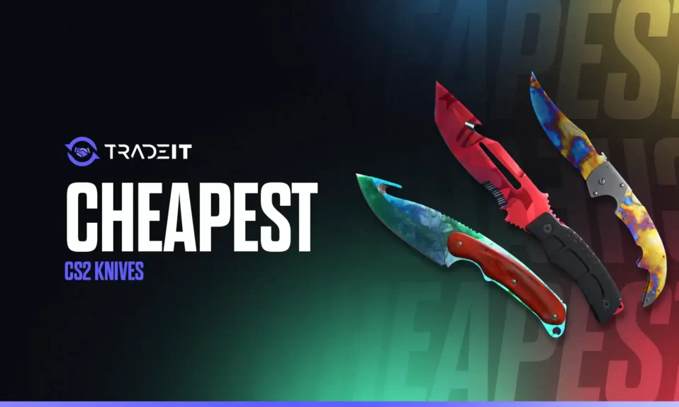 Want to buy the cheapest CS2 knife? This guide introduces you to the cheapest knife types in CS2, as well as the cheapest CS2 knife skins.