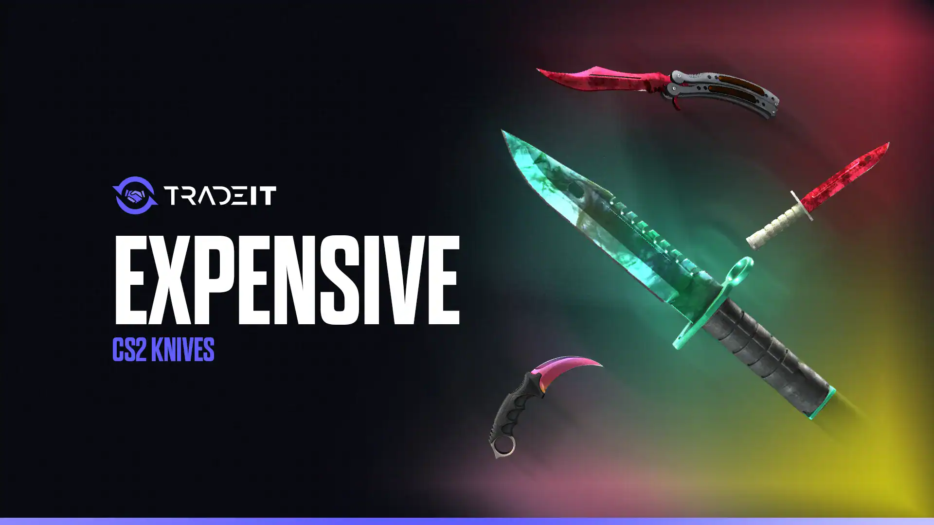 From legendary CSGO knife skins to today’s priciest CS2 knives, explore the top 11 most expensive CS2 knife skins and how to get them.