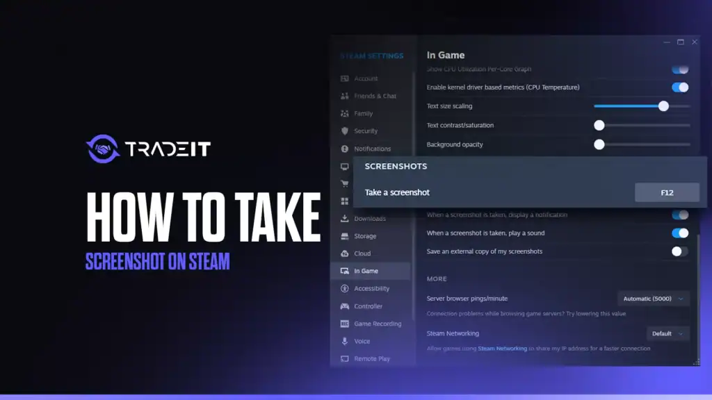 Learn how to take screenshots on Steam. It's very simple and will give you the ability to capture some of your favorite gaming moments.