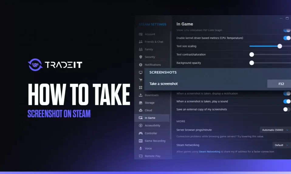 Learn how to take screenshots on Steam. It's very simple and will give you the ability to capture some of your favorite gaming moments.
