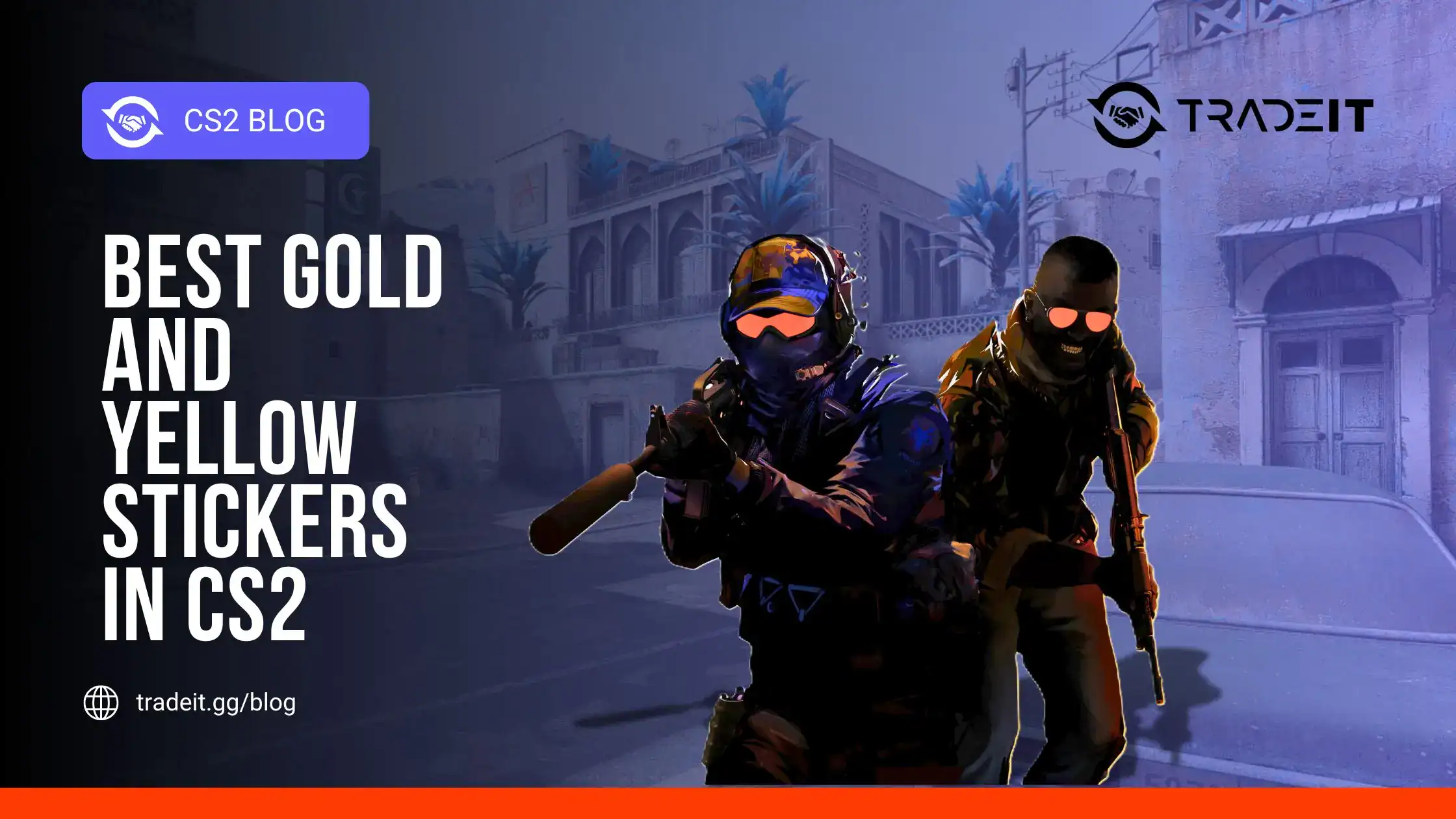 Best Gold and Yellow Stickers in CS2