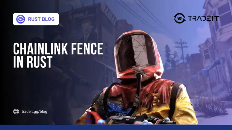 Chainlink Fence in Rust – How to Destroy, Place, and Pick Up