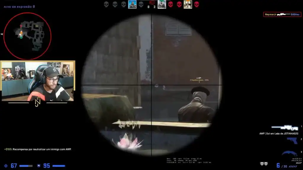 Neymar's Skin Inventory in CS2