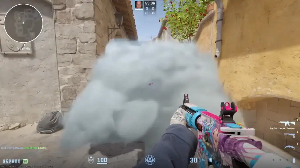 How to Equip M4A4 in CS2