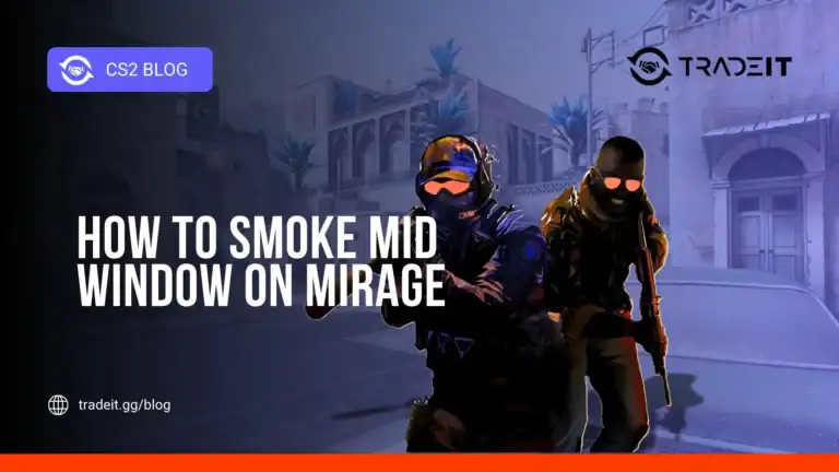 How to Smoke Mid Window on Mirage CS2 – 3 Ways