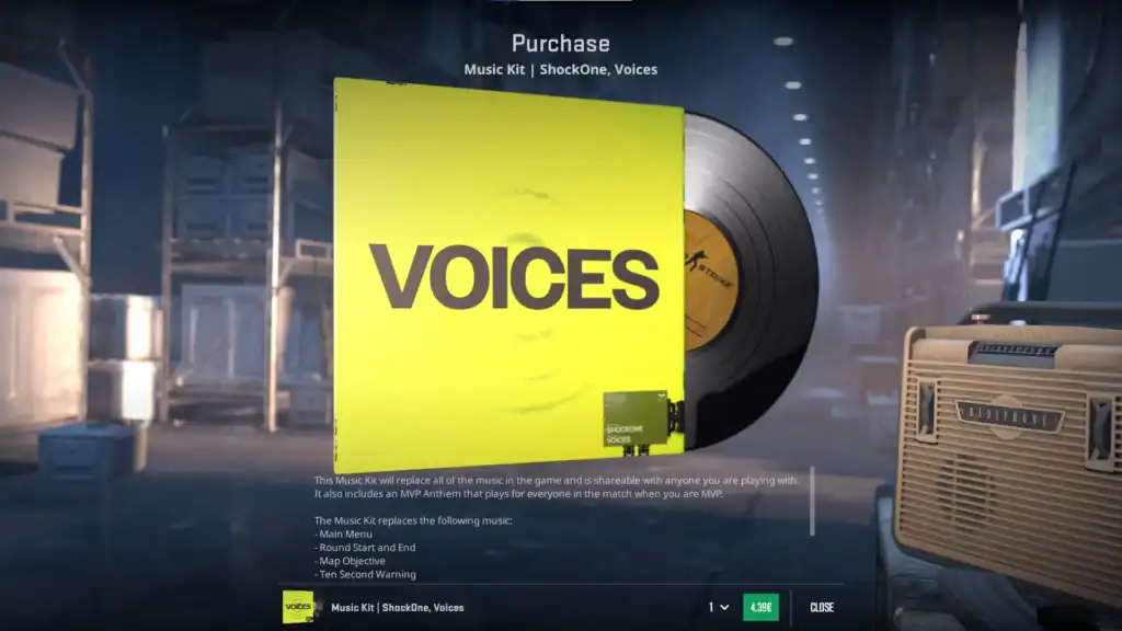 New CS2 Music Kits