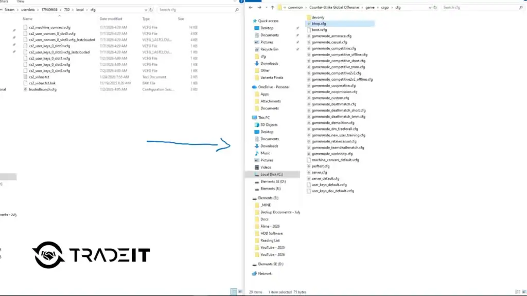 Transferring Your Old CSGO Config to CS2