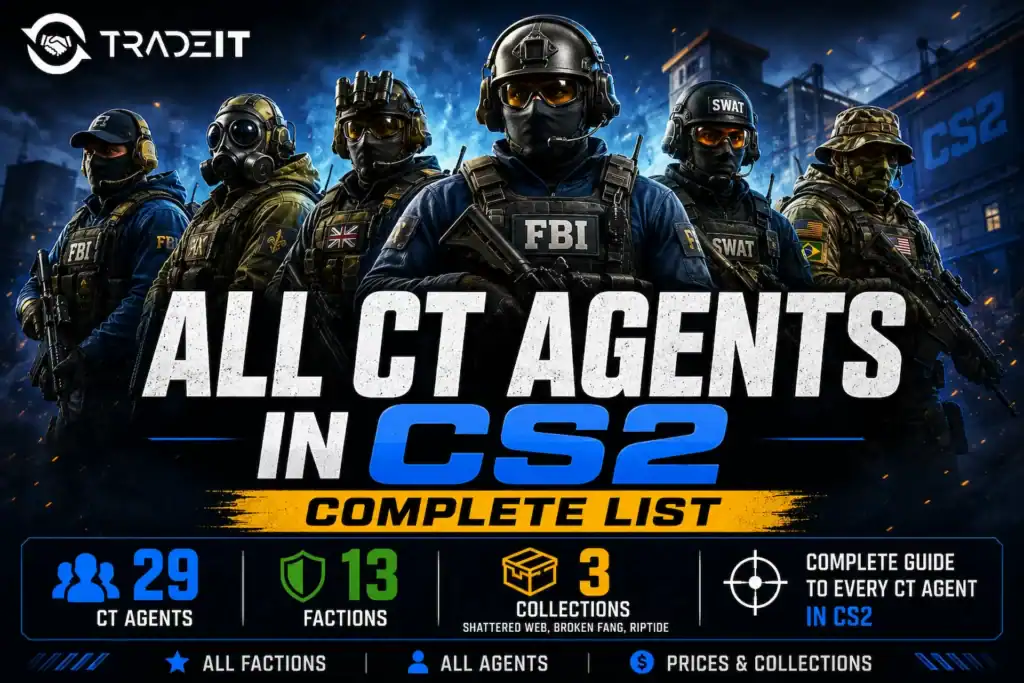 All CT Agents in CS2