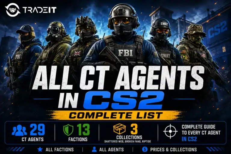 All CS2 CT Agents – Complete List