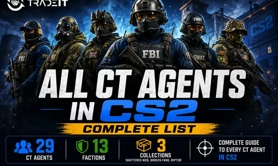 All CT Agents in CS2