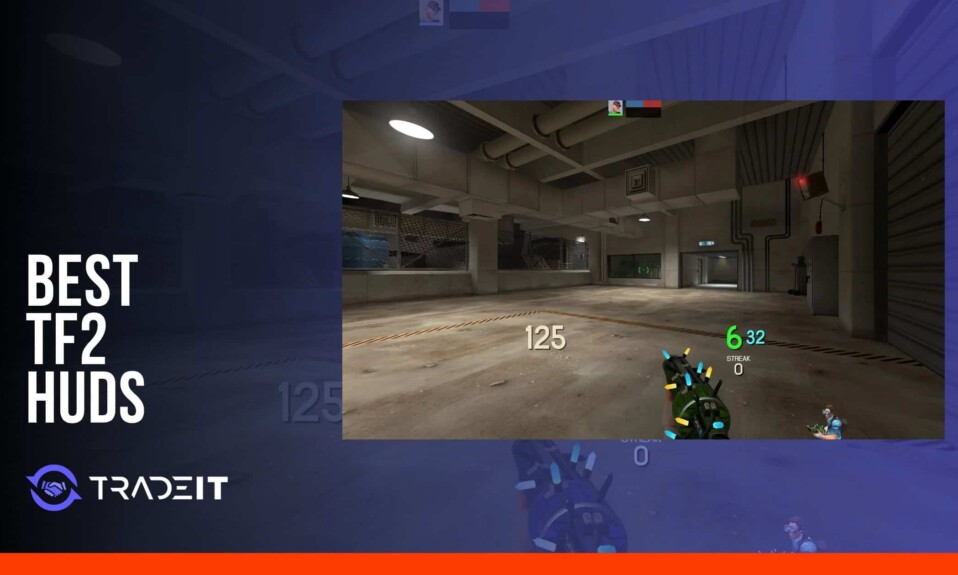 Team Fortress 2 HUD showing health, ammunition, and kill-streak counters