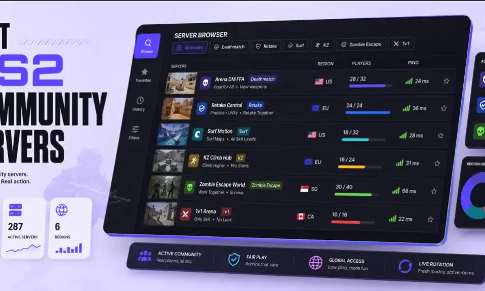 Best active CS2 community servers in 2026