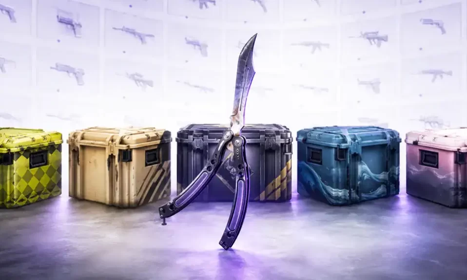 CS2 cases containing Butterfly Knives