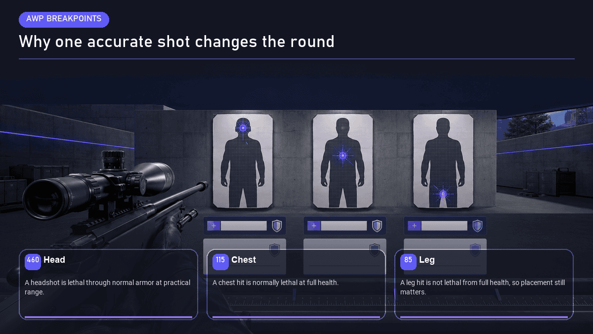 CS2 AWP damage stats