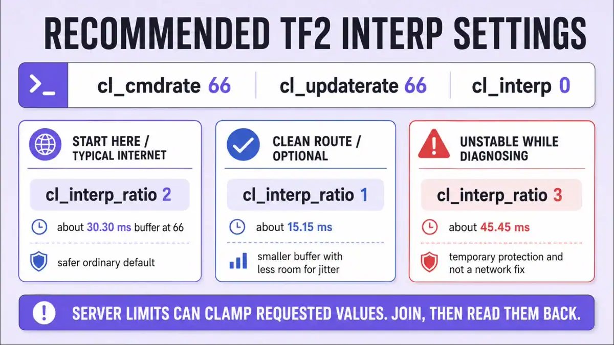 Recommended TF2 interp settings by connection quality