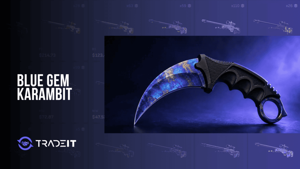 Blue Gem Karambit featured image