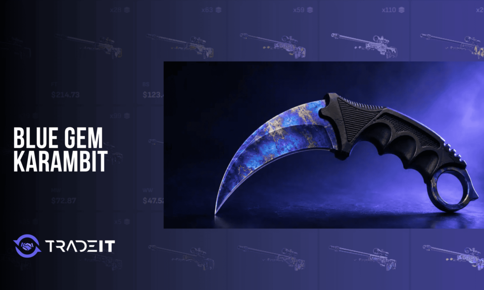 Blue Gem Karambit featured image