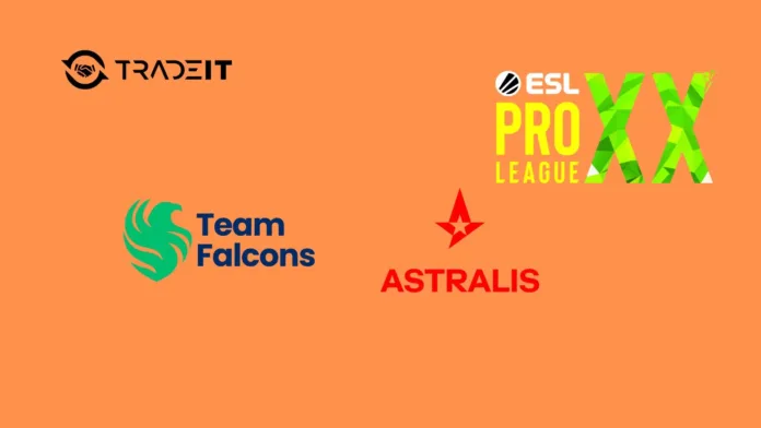 ESL Pro League S20 Falcons and Astralis